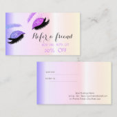 エレガントグリッターのラッモダンシュ紹介カード 紹介カード (正面/裏面)