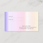 エレガントグリッターのラッモダンシュ紹介カード 紹介カード (裏面)