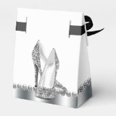 エレガントグリッターハイヒール靴 フェイバーボックス (裏面サイド)