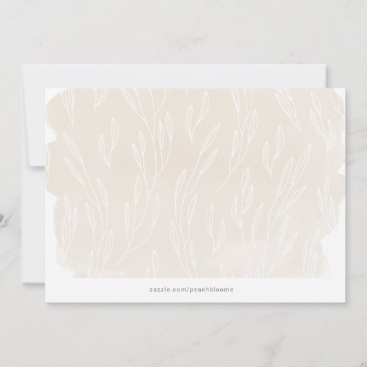 エレガントグリッターフェイククリスマスの休日の写真カード 招待状 (裏面)