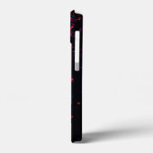 エレガントグリッターモノグラムの名 Case-Mate iPhoneケース (裏面 / 左)