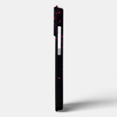 エレガントグリッターモノグラムの名 Case-Mate iPhoneケース (裏面 / 左)