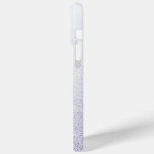 エレガントグリッターモノグラムの名 Case-Mate iPhoneケース (裏面 / 左)