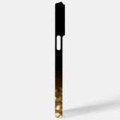 エレガントグリッターモノグラムの名 Case-Mate iPhoneケース (裏面 / 右)