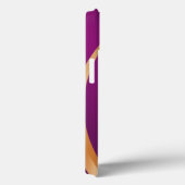 エレガントグリッターモノグラムの名 Case-Mate iPhoneケース (裏面 / 右)