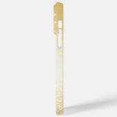 エレガントグリッターモノグラムの名 Case-Mate iPhoneケース (裏面 / 左)