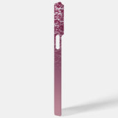 エレガントグリッターモノグラムの名 Case-Mate iPhoneケース (裏面 / 右)