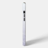 エレガントグリッターモノグラムの名 Case-Mate iPhoneケース (裏面 / 左)