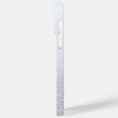 エレガントグリッターモノグラムの名 Case-Mate iPhoneケース (裏面 / 左)