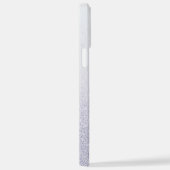 エレガントグリッターモノグラムの名 iPhoneケース (右側面)