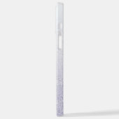 エレガントグリッターモノグラムの名 iPhoneケース (左側面)