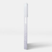 エレガントグリッターモノグラムの名 iPhoneケース (右側面)