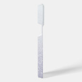 エレガントグリッターモノグラムの名 iPhoneケース (右側面)