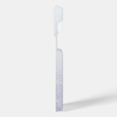 エレガントグリッターモノグラムの名 iPhoneケース (左側面)