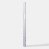 エレガントグリッターモノグラムの名 iPhoneケース (右側面)