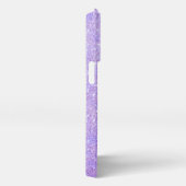 エレガントグリッターモノグラムの名 iPhoneケース (右側面)