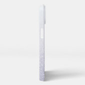 エレガントグリッターモノグラムの名 iPhoneケース (右側面)