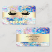 エレガントグリッターラフェイクッシュオパール ロイヤリティカード (正面/裏面)