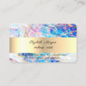 エレガントグリッターラフェイクッシュオパール ロイヤリティカード (裏面)