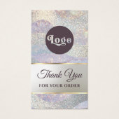 エレガントグリッター水カラー波パッケージ挿入 (正面)