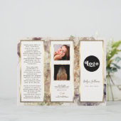 エレガントグリッター水彩及び箔パンフレット (スタンド正面)