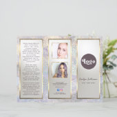 エレガントグリッター水彩画 (スタンド正面)