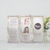 エレガントグリッター水彩画 (スタンド正面)