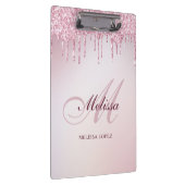 エレガントグリッター点滴トレンディー  クリップボード (右)