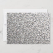 エレガントグリッター結婚式招待状 招待状 (裏面)