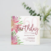 エレガントグリッター金ゴールド書道誕生日 (スタンド正面)