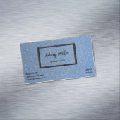 エレガントグリッター青空 マグネット名刺 (インサイチュ)