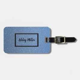 エレガントグリッター青空 ラゲッジタグ