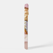 エレガントグリッター(ピンク、ブルー、金ゴールド、シルバー) iPhone 15ケース (右側面)