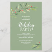 エレガントグリーナリーバジェット招待状 (正面)