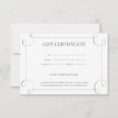 エレガントグレイカスタマイズ枠 (裏面)