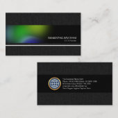 エレガントグレイグランジAurora Splendor CEOスタートアップ 名刺 (正面/裏面)