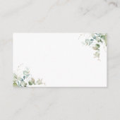 エレガントグ結婚リーの詳細 エンクロージャーカード (裏面)