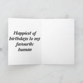 エレガントグ絵を描ラの誕生日 サンキューカード (内部)