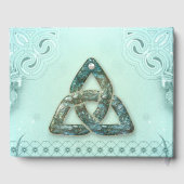 エレガントケルト結び目模様 ゲストブック (裏面)