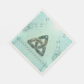 エレガントケルト結び目模様 スタンダードランチョンナプキン (角)