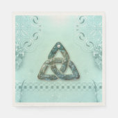 エレガントケルト結び目模様 スタンダードランチョンナプキン (正面)