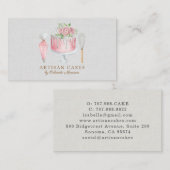 エレガントケーキベーカリー 名刺 (正面/裏面)