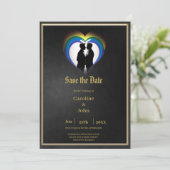 エレガントゲイシルエット。 セーブザデート (スタンド正面)