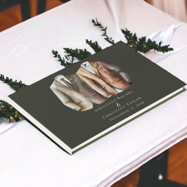 エレガントゲイ結婚のスーツを着た二室 ゲストブック