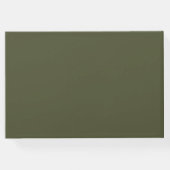 エレガントゲイ結婚のスーツを着た二室 ゲストブック (裏面)