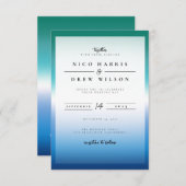 エレガントゲイ雄プライド結婚ズ 招待状 (正面/裏面)