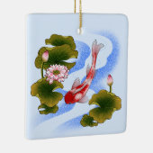 エレガントコイ鯉 セラミックオーナメント (右)