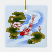 エレガントコイ鯉 セラミックオーナメント (裏面)