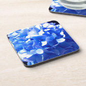 エレガントコバルトブルーフローラエレガントアジサイ コースター (左側)