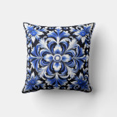 エレガントコンテンポラリークラシックモダン華美 クッション (裏面)